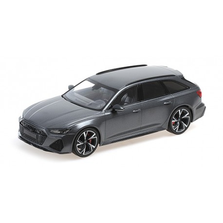Audi RS6 Avant 2019 Matt Grey Minichamps 155018015