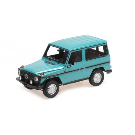 Mercedes Benz G Model Short W460 1980 Turquoise Minichamps 155038001