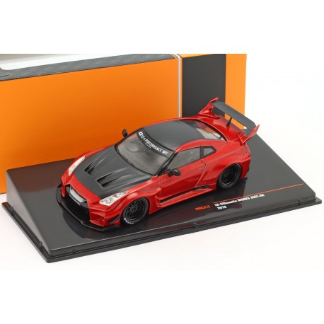 Nissan 35GT-RR LB-Silhouette WORKS GT 2019 Red IXO MOC313