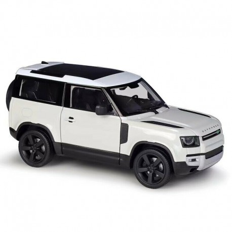 Land Rover Defender 2020 White White Welly WEL24110Wwhite