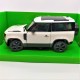 Land Rover Defender 2020 White White Welly WEL24110Wwhite