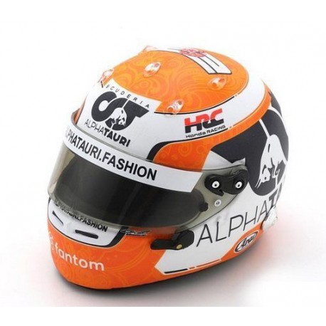 Casque Helmet 1/5 F1 2022 Yuki Tsunoda Alpha Tauri Spark 5HF076