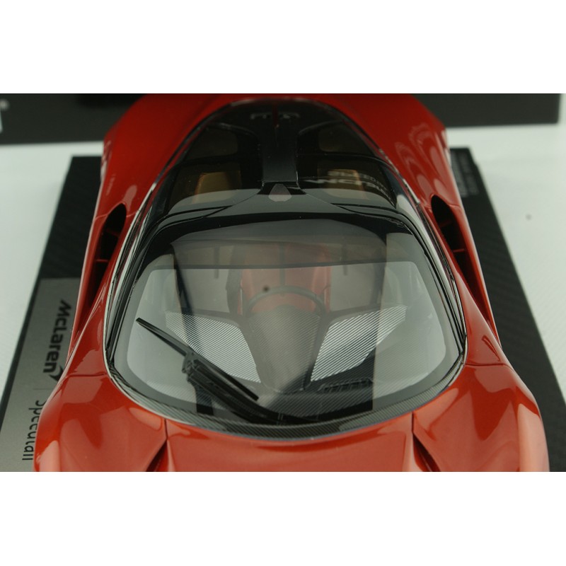 McLaren Speedtail Villa D'Este 2019 Light Bronze Met Tecnomodel T43-EX10C - Miniatures Autos Motos