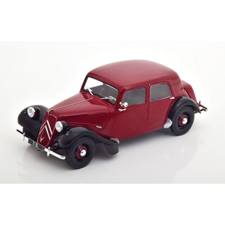 Citroen Traction Avant 11BL 1952 Dark Red Black WhiteBox WB124116