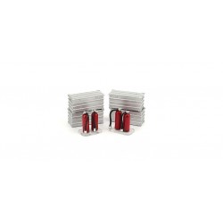 Ferrari 126 C2 1982 Set Extincteurs et Caisses Brumm F093