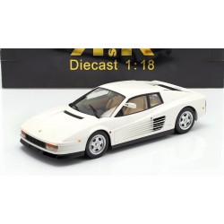 Ferrari Testarossa MKI US version 1984 White KK Scale KKDC180502