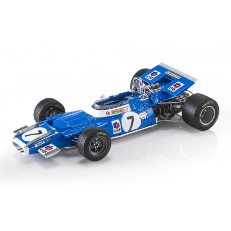 Matra Simca MS80 n7 Jean-Pierre Beltoise 1969 F1 2ème Grand Prix de France GP Replicas GP119C
