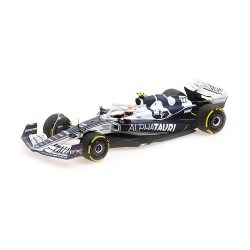 Alpha Tauri Red Bull AT03 22 Yuki Tsunoda F1 Grand Prix de Bahrain 2022 Minichamps 417220122
