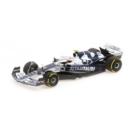 Alpha Tauri Red Bull AT03 22 Yuki Tsunoda F1 Grand Prix de Bahrain 2022 Minichamps 417220122