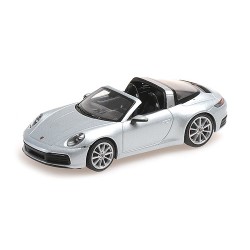 Porsche 911 (992) Targa 2020 Silver Minichamps 410069560