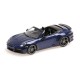 Porsche 911 (992) Turbo S Cabriolet 2019 Blue Metallic Minichamps 410069480