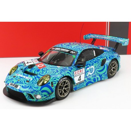 Porsche 911 GT3R Falken Camouflage Design 4 VLN Nurburgring 2018 IXO LEGT18034