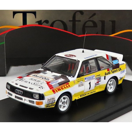 Audi Quattro 1 Circuit d'Irlande 1985 M.Mouton - F.Pons Trofeu TRORRIR11