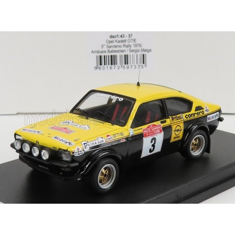 Opel Kadett C GT/E 3 Rallye San Remo 1976 A.Ballestrieri - S.Maiga Trofeu TRODSN-37