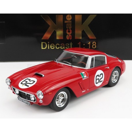 Ferrari 250GT SWB Coupe 62 Carlo Mario Abate Winner Monza 1960 KK Scale KKDC180864