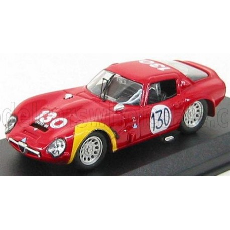 Alfa Romeo TZ2 130 Targa Florio 1966 Bianchi - Bussinello Best Model BEST9104