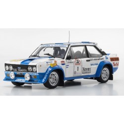 Fiat 131 Abarth 1 Winner Rallye des 1000 Lacs 1980 M.Alen - I.Kivimaki Kyosho 08376H