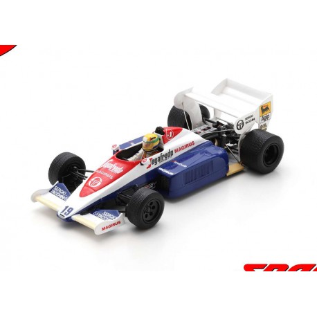 Toleman TG184 19 Ayrton Senna F1 3ème Angleterre 1984 Spark S2781