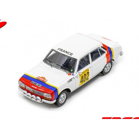 Peugeot 504 402 2ème Championnat des rallyes CODASUR 1979 JC.Lefebvre - JP.Rouget Spark S7841
