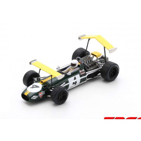 Brabham BT26A 4 Jacky Ickx F1 6ème Espagne 1969 Spark S8315