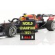 Red Bull Honda RB16B 33 F1 Winner Abu Dhabi World Champion 2021 Max Verstappen with pitboard Minichamps 113212433