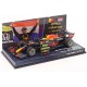 Red Bull Honda RB16B 33 F1 Winner Abu Dhabi World Champion 2021 Max Verstappen avec pitboard Minichamps 413212433