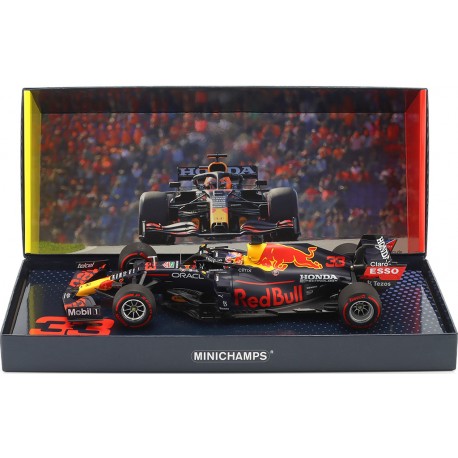 Red Bull Honda RB16B 33 F1 Winner Grand Prix des Pays Bas 2021 Max Verstappen Minichamps 113211433
