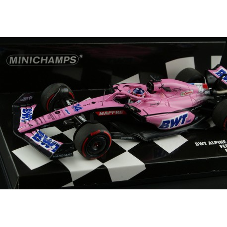 Alpine Renault A522 14 Fernando Alonso F1 Grand Prix de Bahrain 2022 Minichamps 417220114
