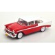Chevrolet Bel Air 4-Doors Sedan 1956 Red White WhiteBox WB124121
