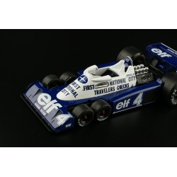 Tyrrell P34 4 Patrick Depailler F1 Belgique 1977 IXO 24F002