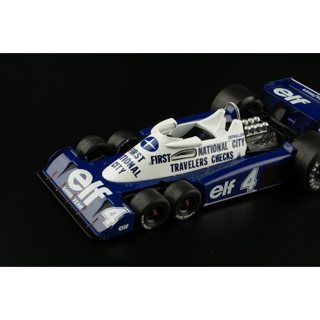 Tyrrell P34 4 Patrick Depailler F1 Belgique 1977 IXO 24F002