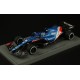 Alpine Renault A521 14 F1 3ème Grand Prix du Qatar 2021 Fernando Alonso avec board et pitboard Spark S7851