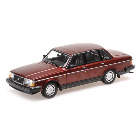 Volvo 240 GL 1986 Dark Red Metallic Minichamps 155171406