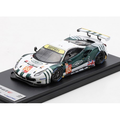 Ferrari 488 GTE EVO 55 24 Heures du Mans LMGTE Am 2021 Looksmart LSLM125