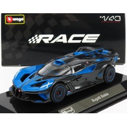 Bugatti Bolide Blue Black Bburago BBU18-38306