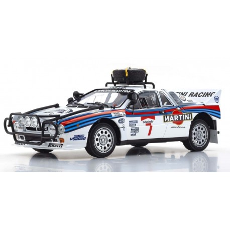 Lancia 037 Martini 7 4ème Safari Rally 1984 Alen - Kivimaki Kyosho 08306D