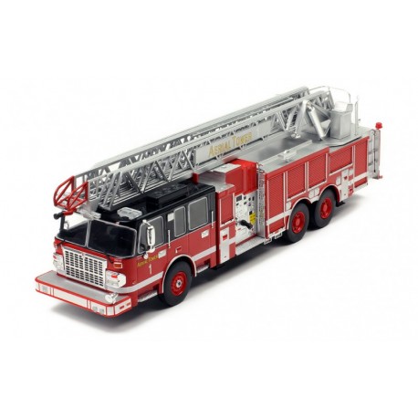 Smeal 105 Sirius II - US Firetruck 2015 Red Black IXO TRF014