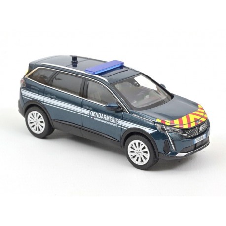 Peugeot 5008 GT Gendarmerie Police 2021 Blue Norev 473928