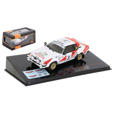 Toyota Celica 2000GT 3 Rallye Cote d'Ivoire 1982 B.Waldegard - H.Thorszelius IXO RAC400B