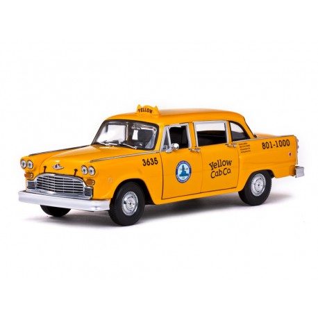 Checker A11 Taxi 1981 Jaune Sunstar SS2503