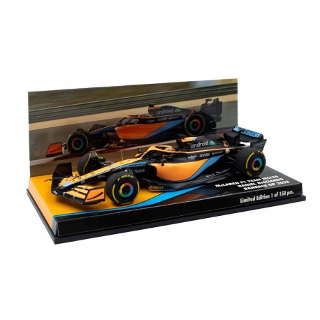 McLaren Mercedes MCL36 3 Daniel Ricciardo F1 Grand Prix de Bahrain 2022 Minichamps 447224303