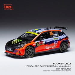Hyundai i20 N Rally2 24 Rallye d'Ypres 2021 Solberg - Johnston IXO RAM813