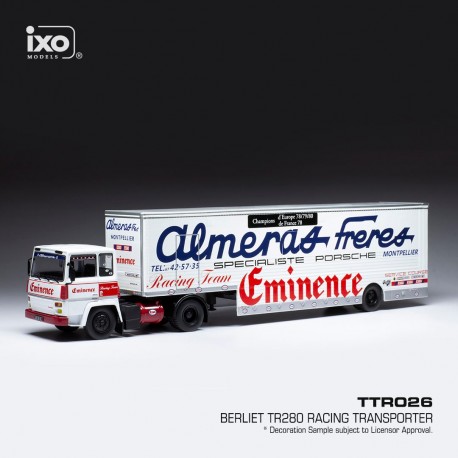 Berliet TR 280 Race Transporter Team Almeras Eminence IXO TTR026