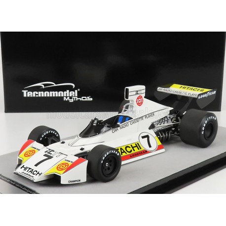 Brabham&nbsp;BT44 7 Carlos Reutemann F1 Belgique 1974 Tecnomodel TM18-274C