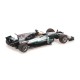 Mercedes F1 AMG W08 EQ Power + 44 F1 World Champion 2017 Lewis Hamilton Minichamps 436170044