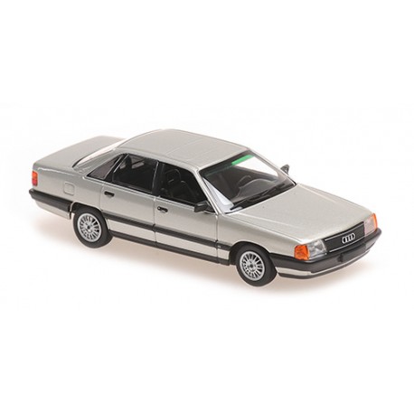 Audi 100 1990 Silver Metallic Maxichamps 940015202
