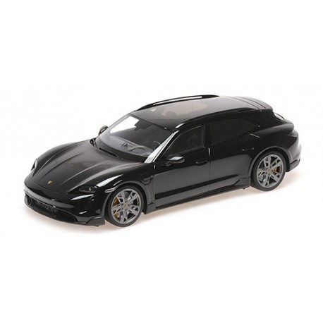 Porsche Taycan Cross Tourismo Turbo S 2021 Black Minichamps 155069300