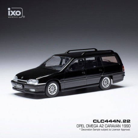 Opel Omega A2 Caravan 1990 Black Red IXO CLC444N.22