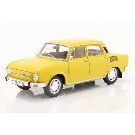 Skoda 100L 1974 Yellow Whitebox WB124139