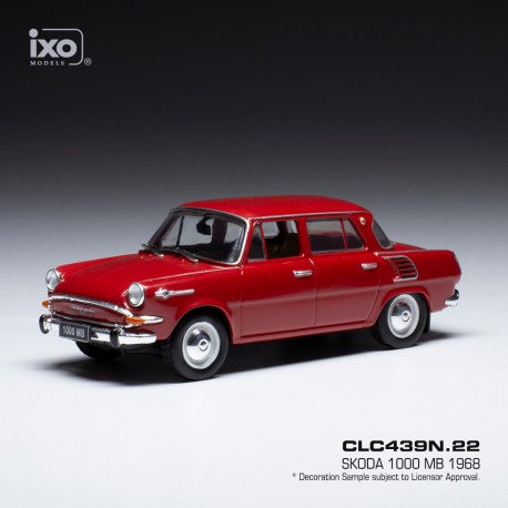 Skoda 1000 MB 1968 Red IXO CLC439N